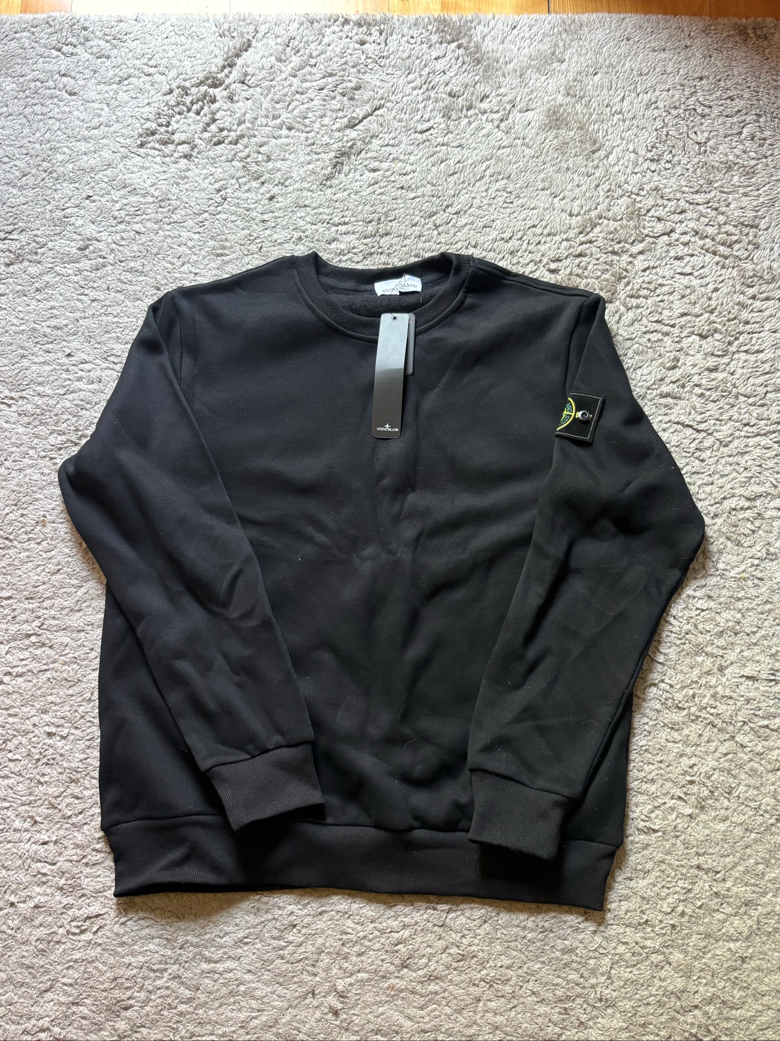 Sudadera stones Island negra
